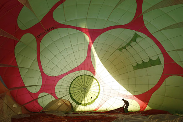 24 hours in pictures: Participants at 15th Hot Air Balloon Festival