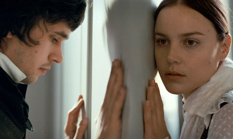 Ben Whishaw as John Keats and Abbie Cornish as Fanny Brawne in Bright Star