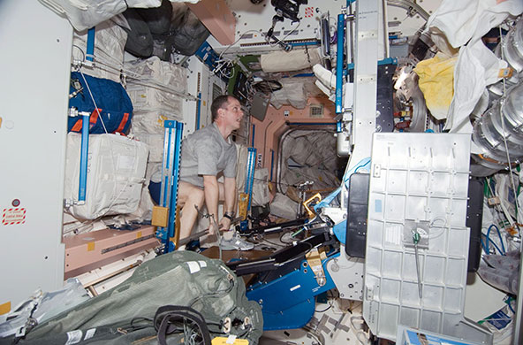 space shuttle endeavour: Space Shuttle  Endeavour In Space