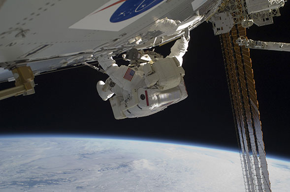space shuttle endeavour: Space Shuttle Endeavour astronaut Robert Behnken 