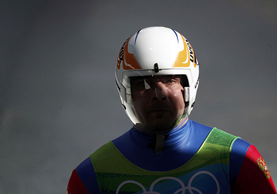 winter olympics day 3: Luge, Albert Demtschenko