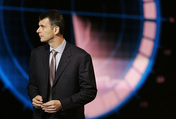 Russian oligarchs: Mikhail Prokhorov