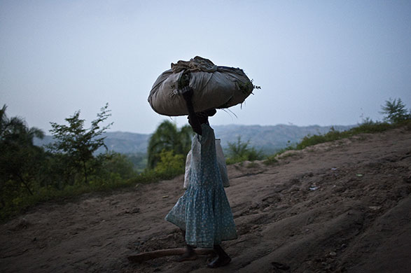 Haiti Exhibit Sale: Pilgrim at Saut D'eau, Haiti