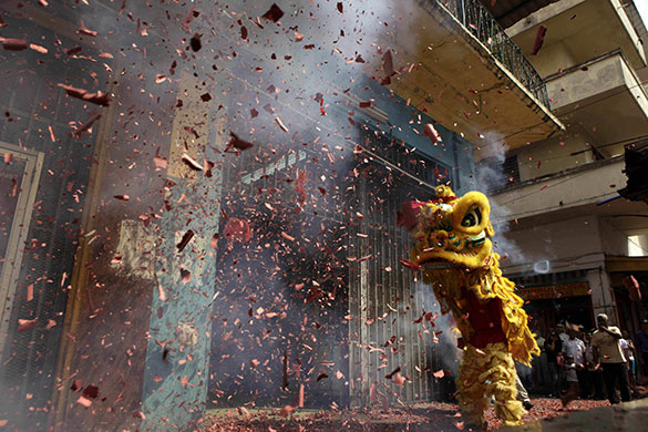 24 hours in pictures: Chinese New Year  in Panama City