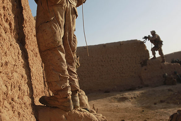 24 hours in pictures: Marjah, Afghanistan: US Marines fight Taliban