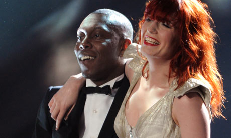 Florence Welch and Dizzee