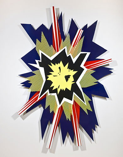 JG Ballard: Crash: Roy Lichtenstein, Explosion II (2010)