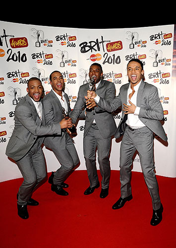 Brit Awards Style: JLS at The Brit Awards 2010