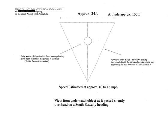 UFOs: MoD UFO files revealed