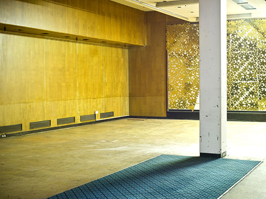 Lewis's fifth floor: Empty shop floor area