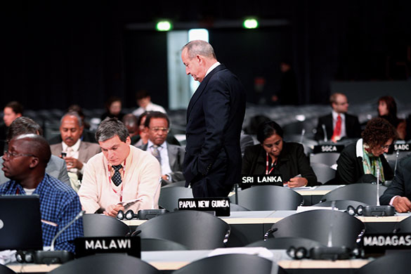 Yvo de Boer: Yvo de Boer UN Climate Change Summit In Copenhagen