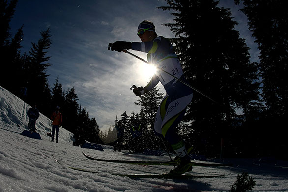 winterolympics: Sami Jauhojaervi of Finland competes during the Men's Individual Sprint