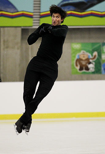 winterolympics: USA's men's figure skater Evan Lysacek