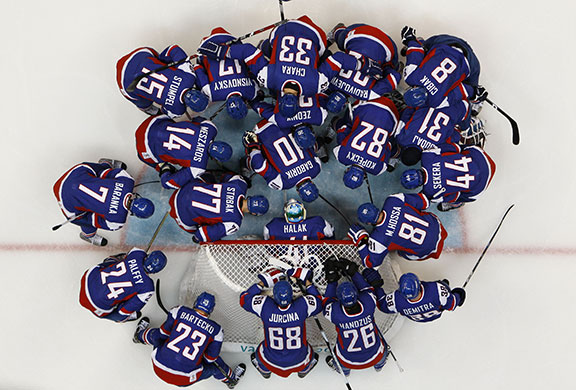 winterolympics: The Slovakia men's ice hockey team