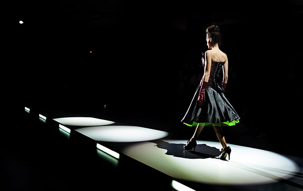 24 hours in pictures: asarela Cibeles fashion week, Spain