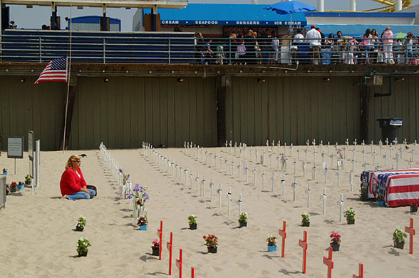 In pics: solitude: grieving woman