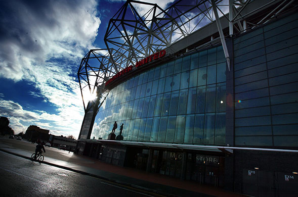 Old Trafford History: Sir Matt Busby's statute at Old Trafford