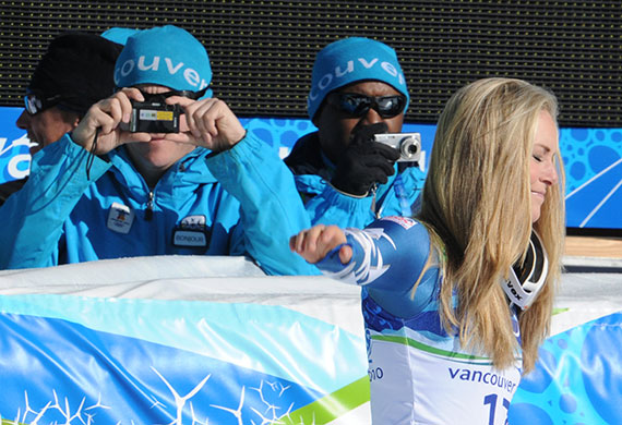 Mathis Olimb: USA's bronze medalist Lindsey Vonn