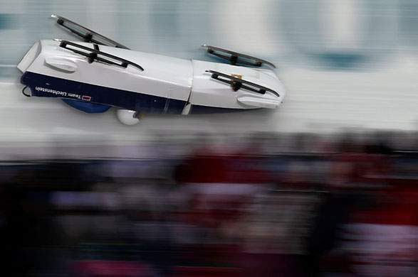 winter olympics day 9: Bobsleigh
