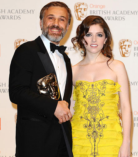 Baftas 2010: winners: Baftas 2010: Christoph Waltz