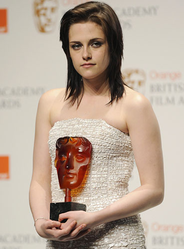 Baftas 2010: winners: Baftas 2010: Kristen Stewart