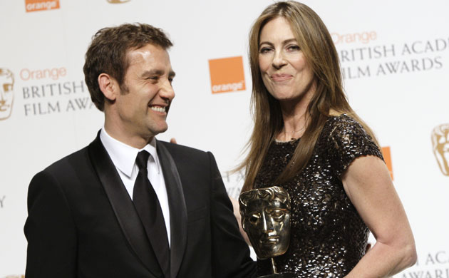 Baftas 2010: winners: Baftas 2010: Kathryn Bigelow, Clive Owen