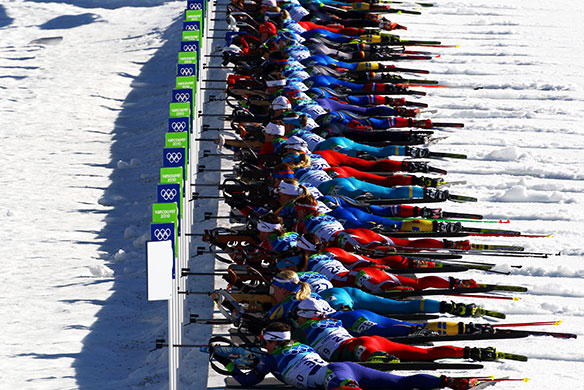 Winter Olympic games : Winter Olympics: day ten