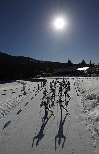 Winter Olympic games : Winter Olympics: day ten