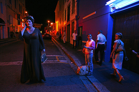 24 hours in pictures: Cape Town, South Africa: Olivia Breed, a South African drag queen