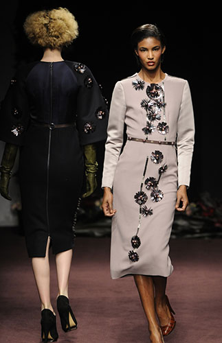 fashionweek: Zip-up-the-back dress by Roksanda Ilincic, autumn/winter 2010
