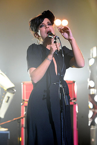 NME Awards: Lily Allen performing