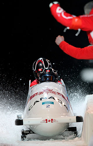 Winter Olympics: Bobsleigh - Day 13