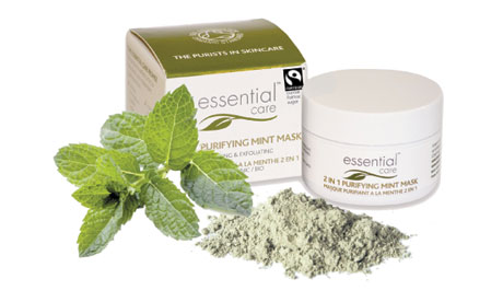 Fairtrade beauty: Essential care mint mask