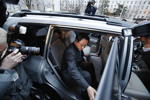 24 hours in pictures: Washington, US: Toyota president and chief executive officer Akio Toyoda