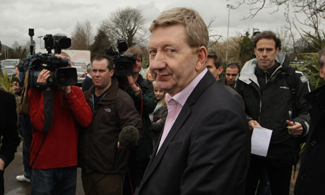 Len McCluskey of Unite at BA cabin crew meeting