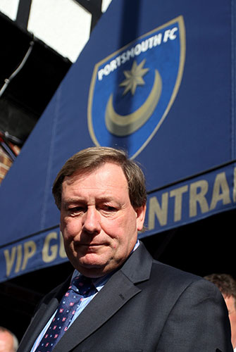 Portsmouth Administration: Portsmouth Chief Executive officer Peter Storrie