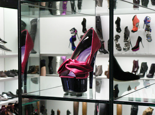 In Pictures: greed: shoes in shop