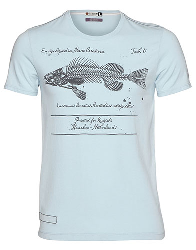 Ethical menswear: Fishbone T-shirt from Ascension