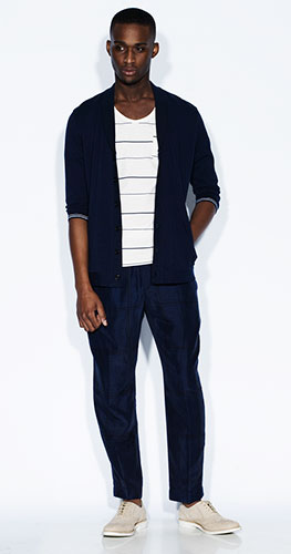 Line-up: blue: Cardigan