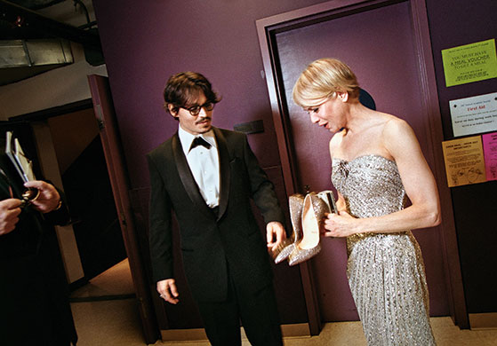 Art Streiber Oscars pics: Art Streiber: Depp, Zellweger
