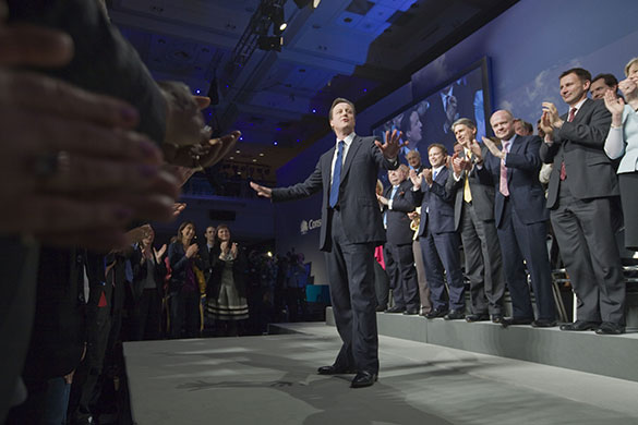 Election in pictures: David Cameron at Conservative Party Spring Conference in Brighton