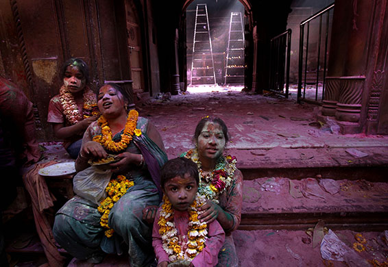 Holi colour celebration: Holi, a Hindu colour celebration