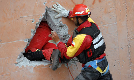 earthquake chile 2011. chile earthquake rescue teams