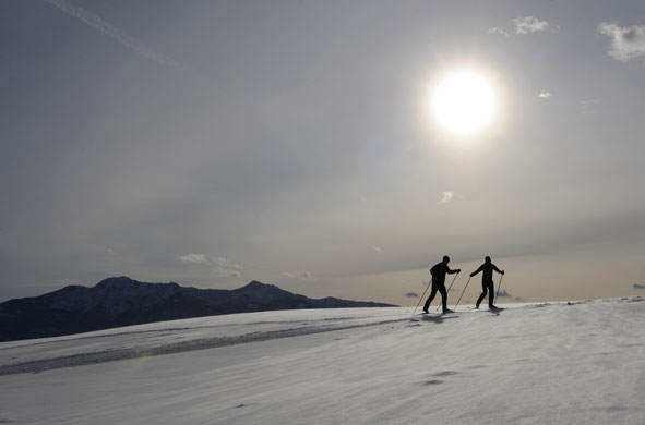 24 hours: snow in southern Germany