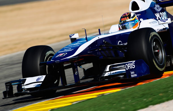 formula: F1 Testing in Valencia