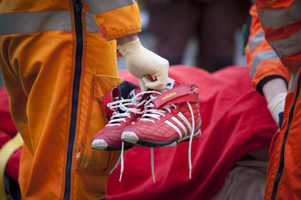 London's Air Ambulance: London's Air Ambulance team and fire crews respond road traffic accident