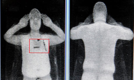 Images from the new body scanners at airports.