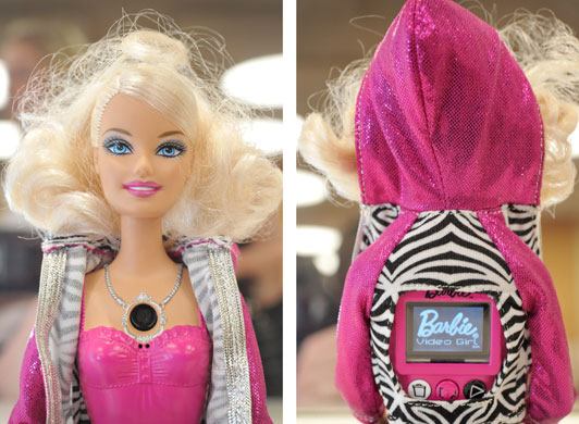 Nuremberg toy fair: Barbie Video Girl at the International Toy Fair Nuremberg