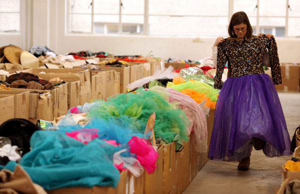 Angels retro sale: angels costumiers prepare for their retro sale