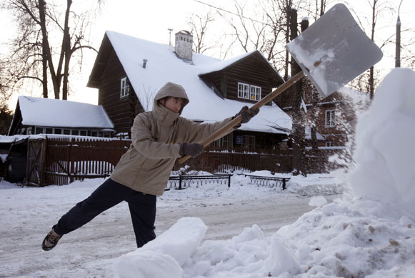 Sokol Village Moscow: Street scenes at the Sokol Village